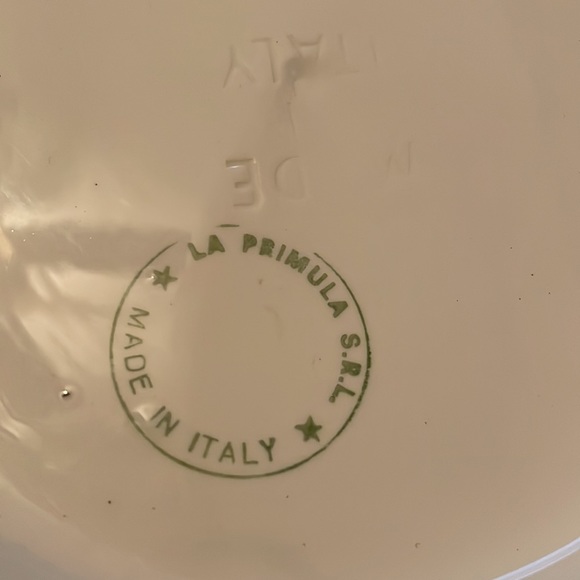 La Primula Italy Rare Large Serving Bowl - Picture 8 of 9